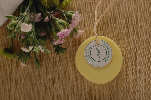 Reassuring Soap Bar. Wheat, Olive, and Almond Oil. - Blu Lotus Boutique