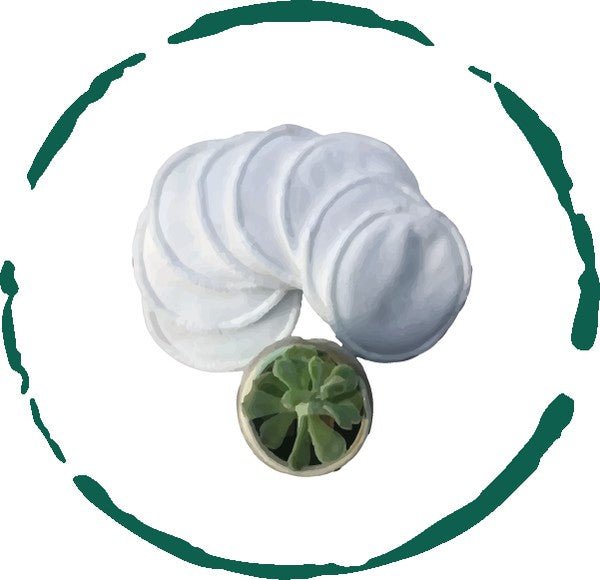 Reusable Facial Rounds Pads (5pcs) - Blu Lotus Boutique