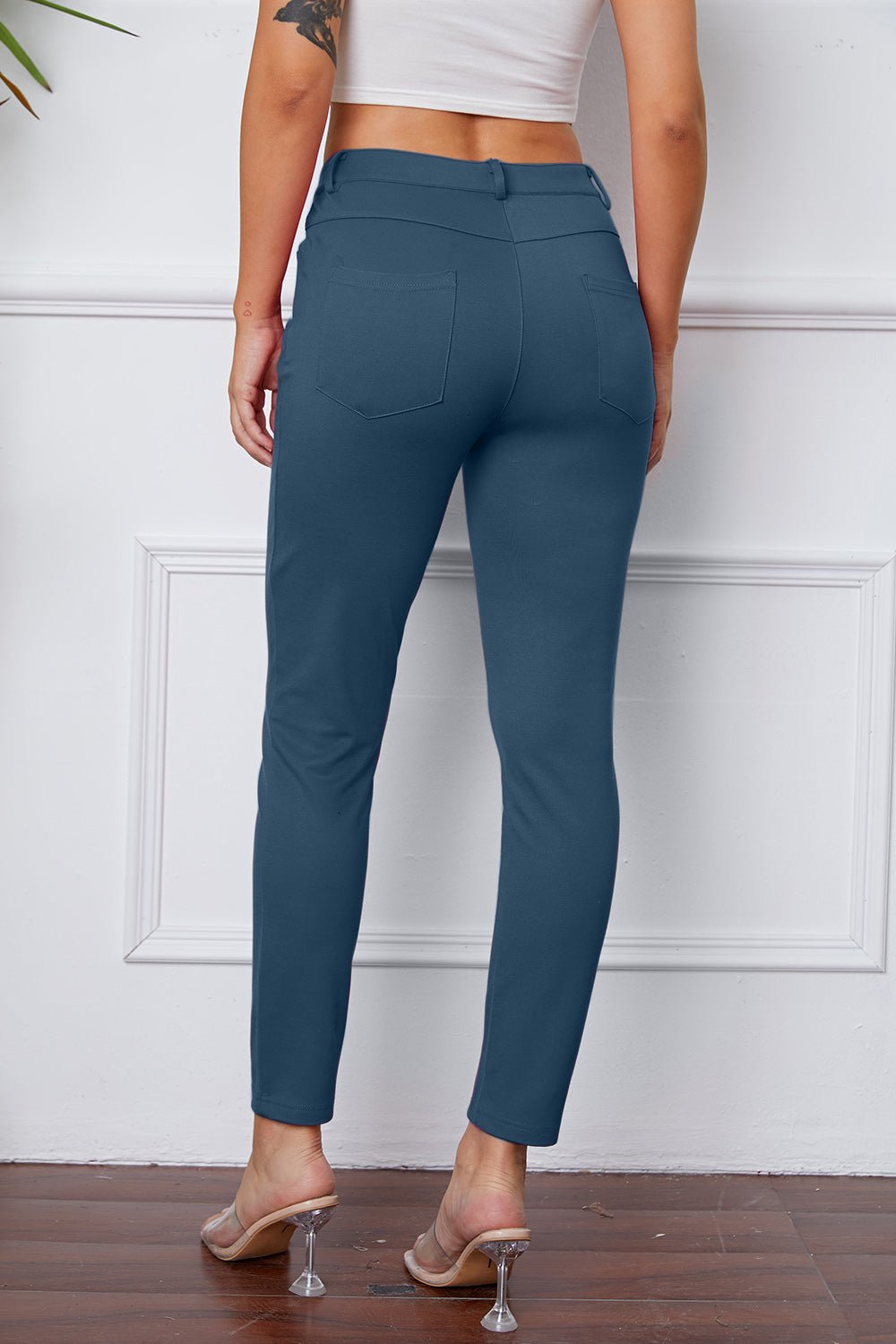 StretchyStitch Pants by Basic Bae - Blu Lotus Boutique