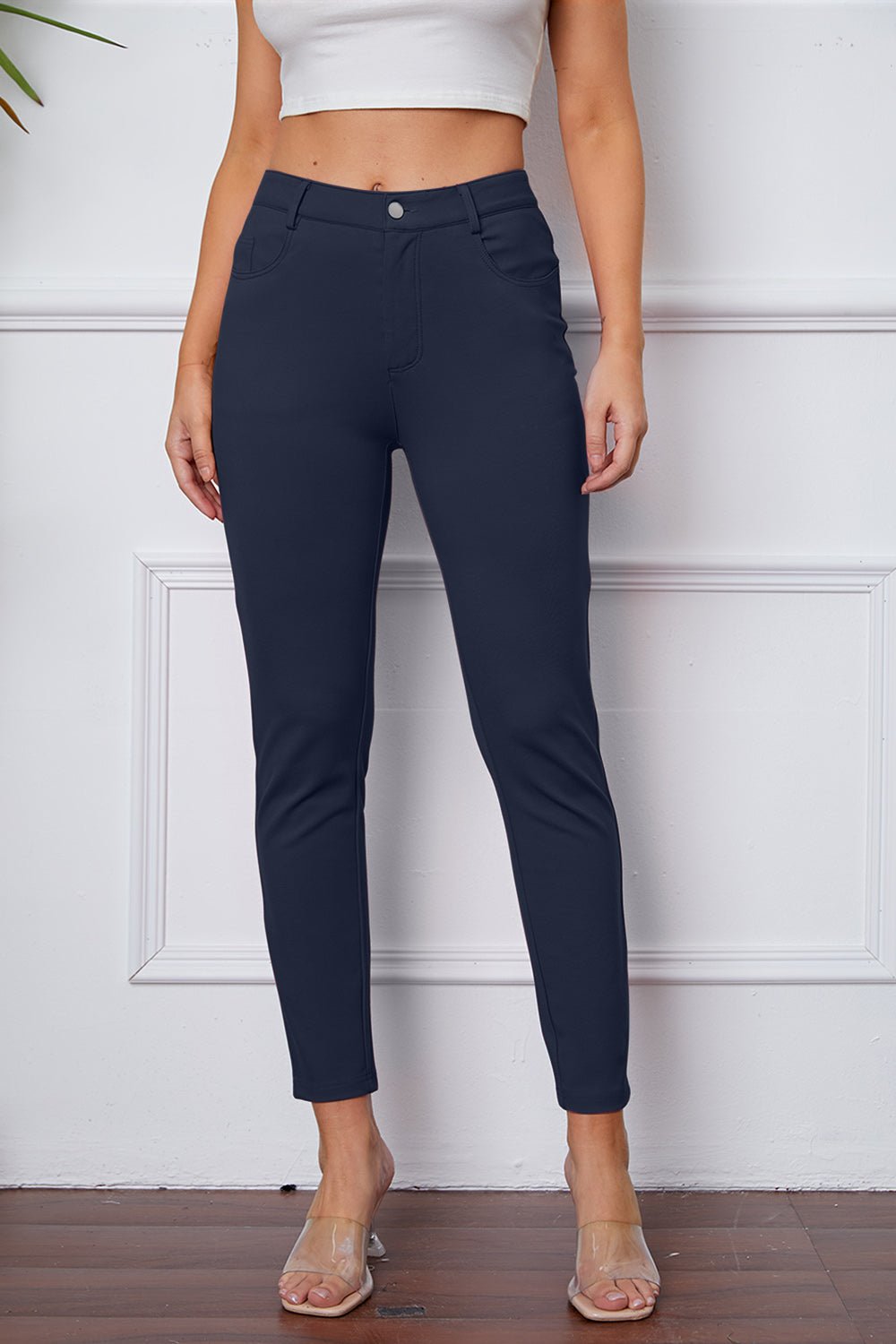 StretchyStitch Pants by Basic Bae - Blu Lotus Boutique