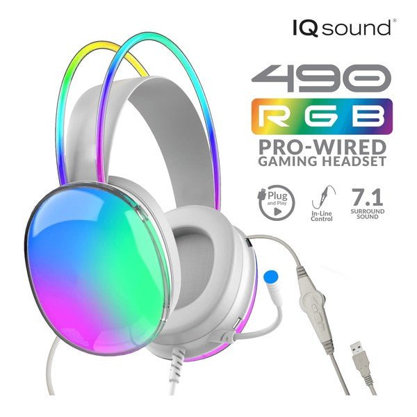 Supersonic Pro - Wired Gaming Headset with Lights - Blu Lotus Boutique