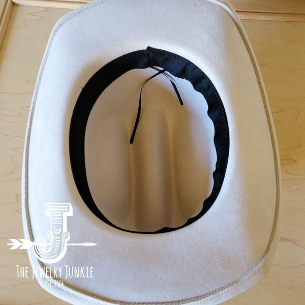 Turq Accent TurkeyFeather HatBand & Choice of Hat - Blu Lotus Boutique