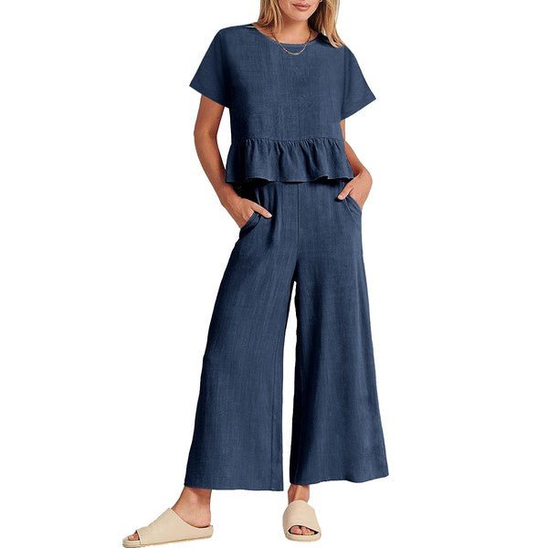Two Piece Set - Blu Lotus Boutique