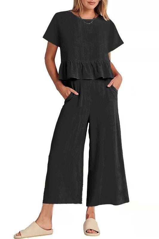 Two Piece Set - Blu Lotus Boutique