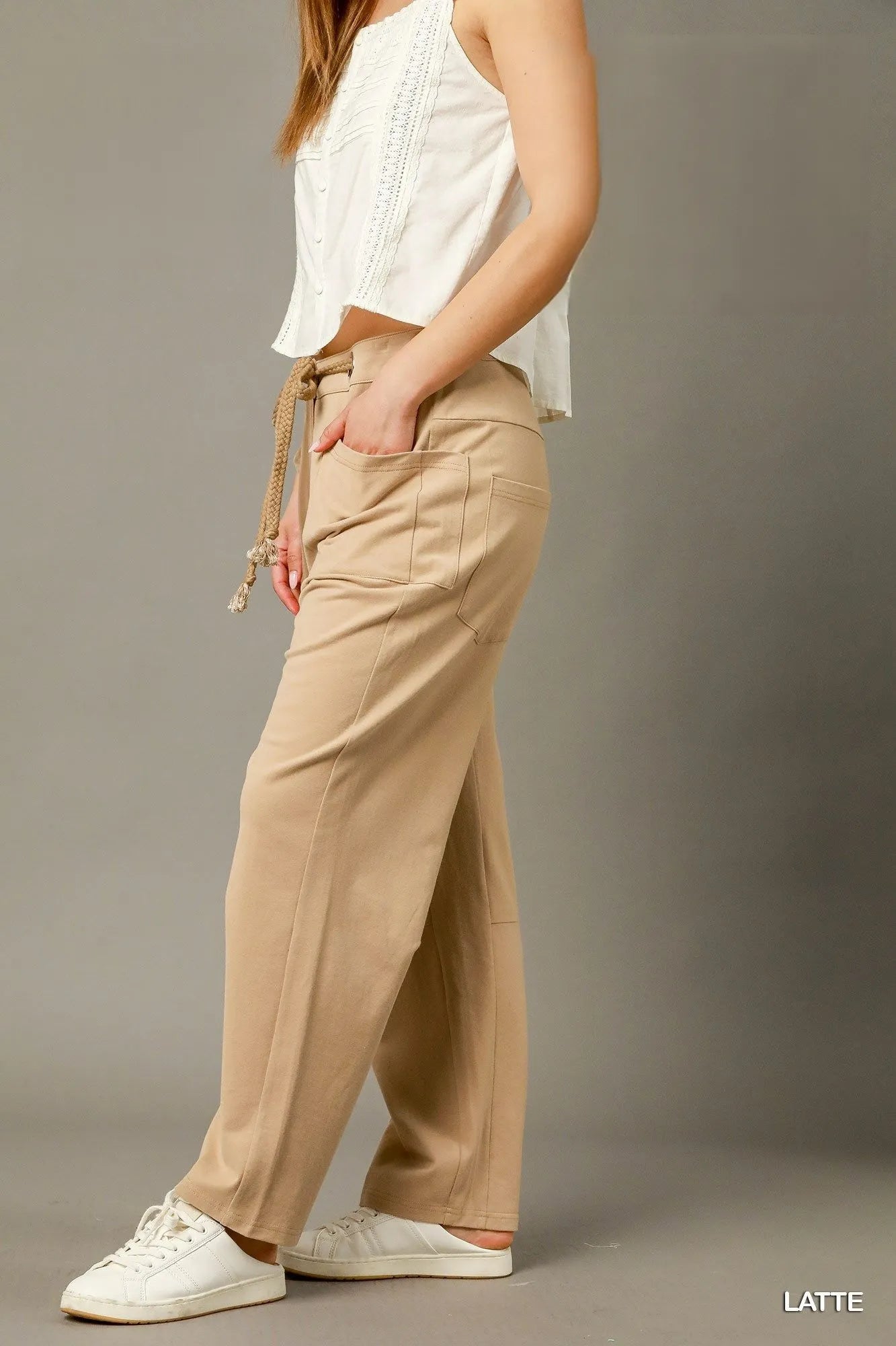 Umgee Cargo - Inspired Drawstring Pants - Blu Lotus Boutique