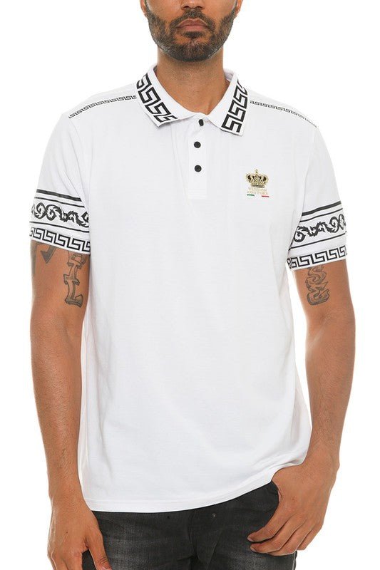 Version Couture Polo Button Down Shirt - Blu Lotus Boutique