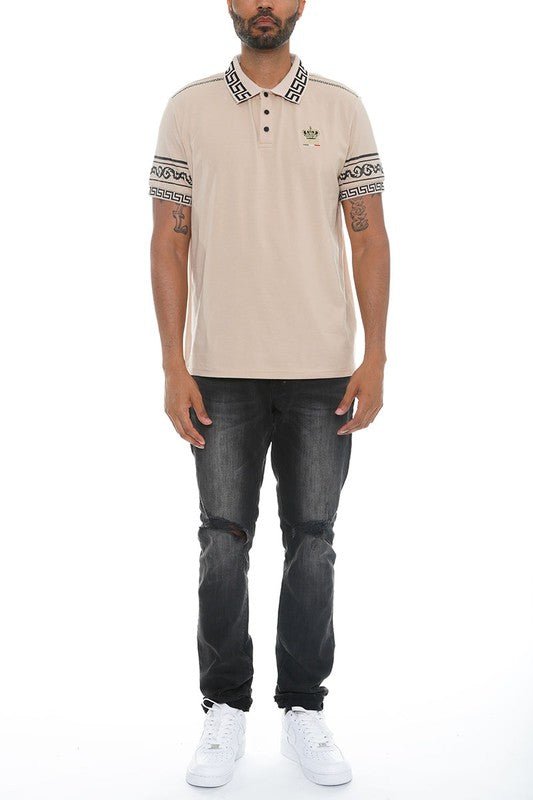 Version Couture Polo Button Down Shirt - Blu Lotus Boutique
