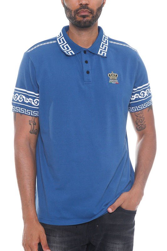 Version Couture Polo Button Down Shirt - Blu Lotus Boutique
