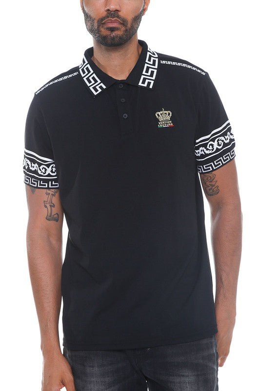 Version Couture Polo Button Down Shirt - Blu Lotus Boutique