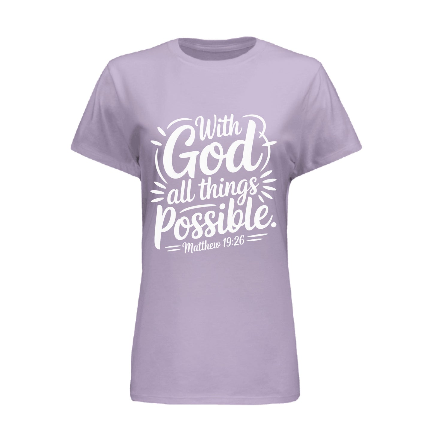 With God all things all things are possible - Blu Lotus Boutique