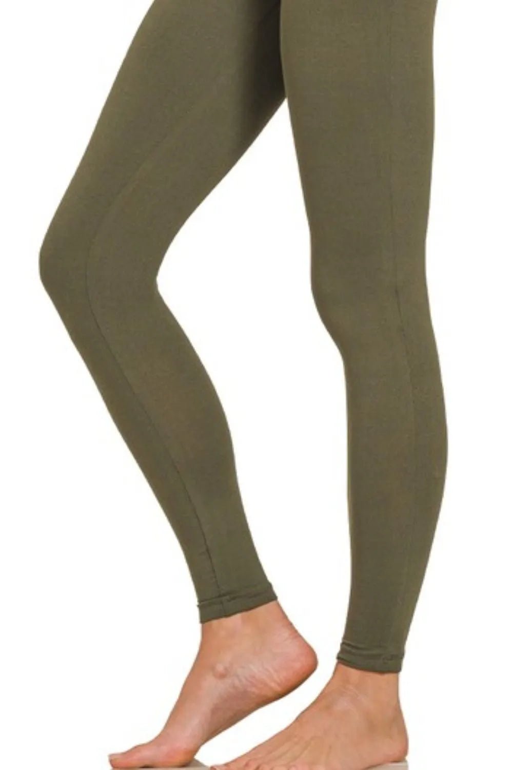 Zenana Premium Microfiber Wide Waistband Leggings - Blu Lotus Boutique