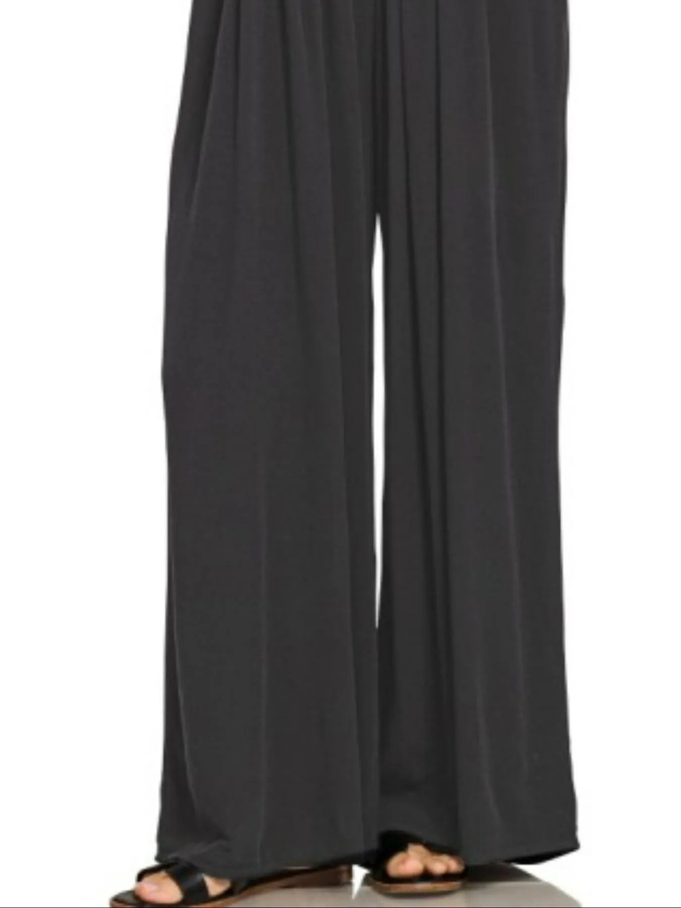 Zenana Woven Rayon Crepe Wide Leg Overalls - Blu Lotus Boutique
