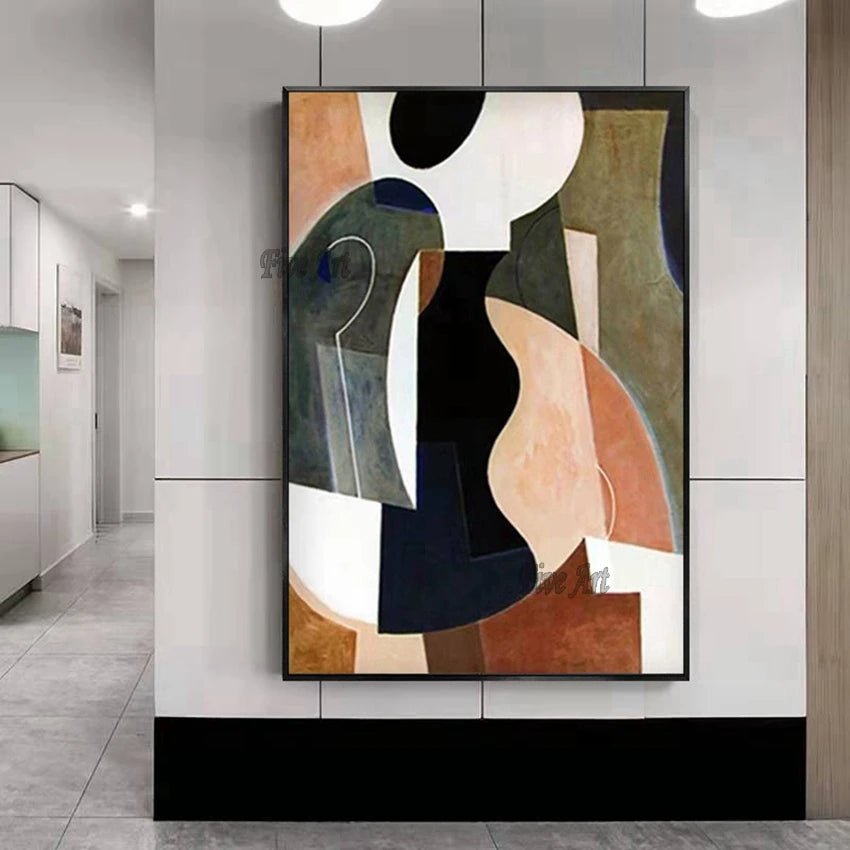 100% Handmade Oil Painting Canvas Wall Art Oil Paintings Canvas Abstract Art Home Decoration Wall Pictures No Framed - Blu Lotus Boutique