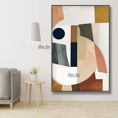 100% Handmade Oil Painting Canvas Wall Art Oil Paintings Canvas Abstract Art Home Decoration Wall Pictures No Framed - Blu Lotus Boutique