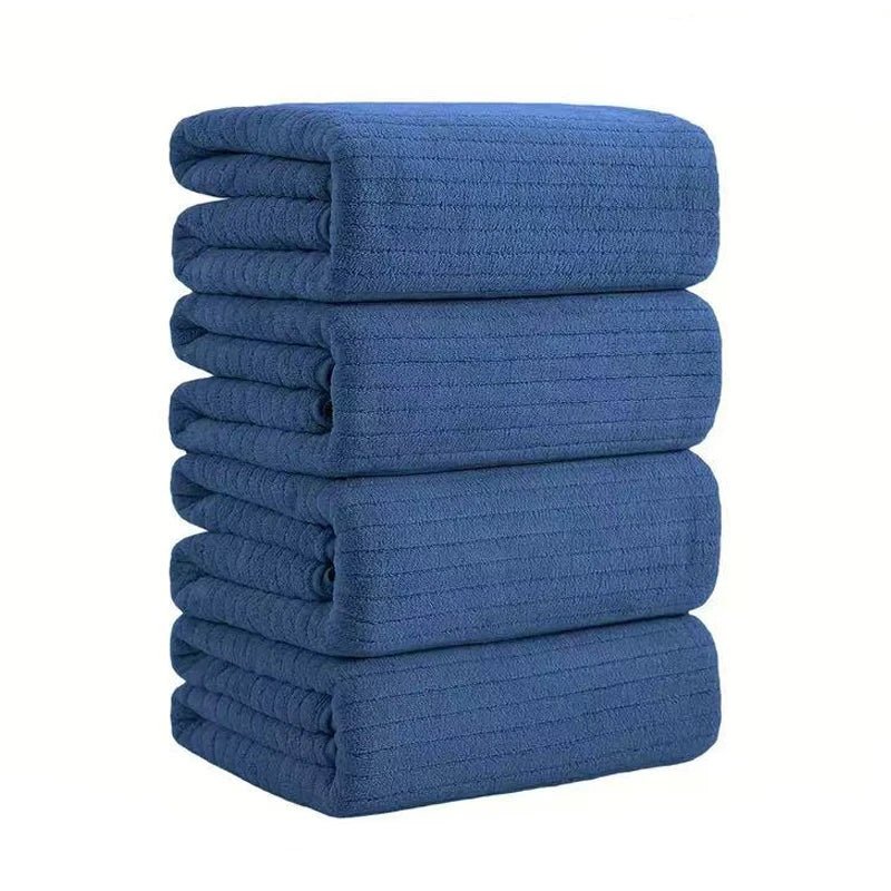 1/4 Pack Oversized Bath Towels Set - 35"x70"Extra Large Microfiber XL Bath Sheets, Grade Bath Towels for Home, Family, or Gift - Blu Lotus Boutique