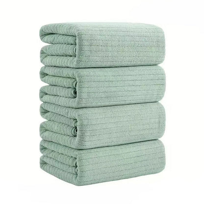 1/4 Pack Oversized Bath Towels Set - 35"x70"Extra Large Microfiber XL Bath Sheets, Grade Bath Towels for Home, Family, or Gift - Blu Lotus Boutique