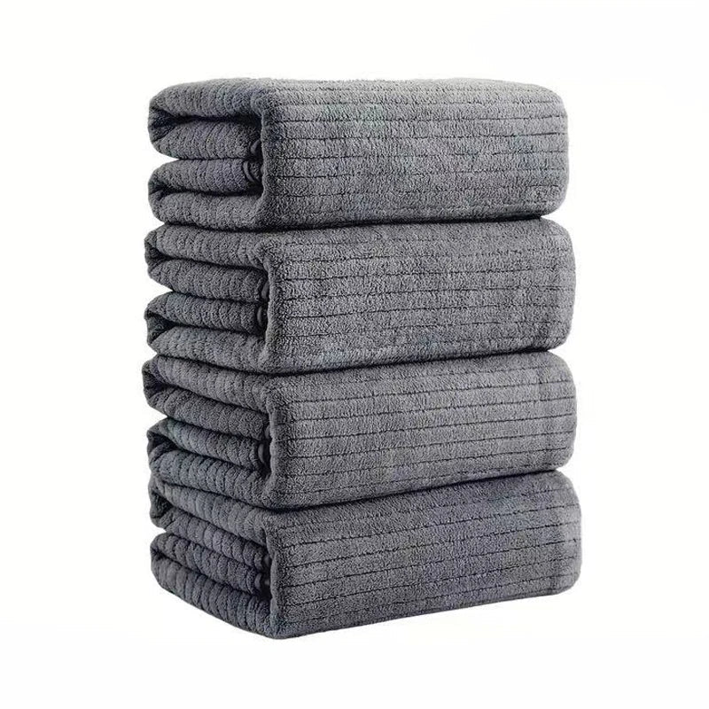 1/4 Pack Oversized Bath Towels Set - 35"x70"Extra Large Microfiber XL Bath Sheets, Grade Bath Towels for Home, Family, or Gift - Blu Lotus Boutique