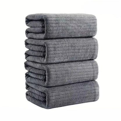 1/4 Pack Oversized Bath Towels Set - 35"x70"Extra Large Microfiber XL Bath Sheets, Grade Bath Towels for Home, Family, or Gift - Blu Lotus Boutique