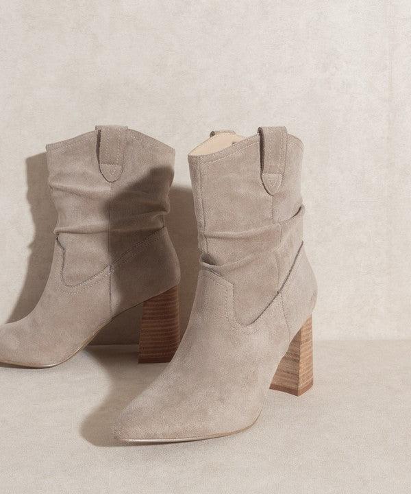 Oasis Society Mavis - Western Style Bootie - Blu Lotus Boutique