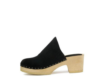 RAG & CO DARCIE TAUPE SUEDE CLOGS - Blu Lotus Boutique