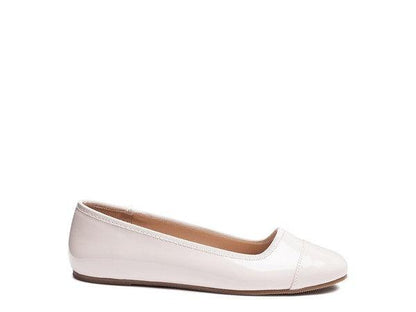 CAMELLA ROUND TOE BALLERINA FLAT SHOES - Blu Lotus Boutique