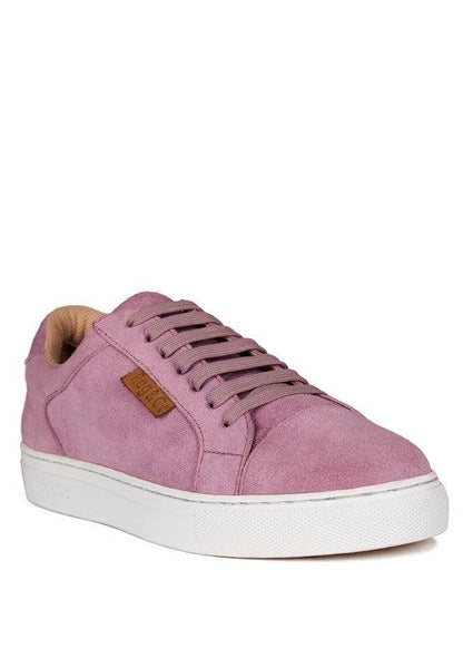 ASHFORD FINE SUEDE HANDCRAFTED SNEAKERS - Blu Lotus Boutique