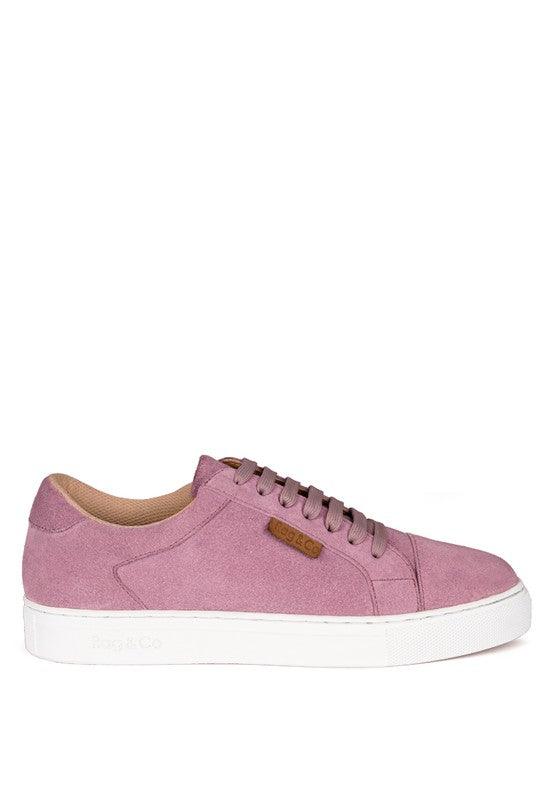 ASHFORD FINE SUEDE HANDCRAFTED SNEAKERS - Blu Lotus Boutique