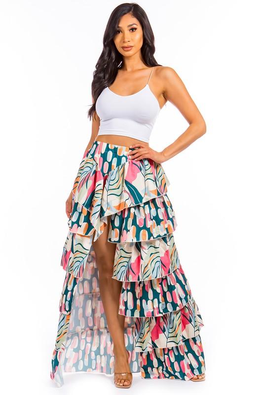 SEXY LONG MAXI SKIRTS - Blu Lotus Boutique