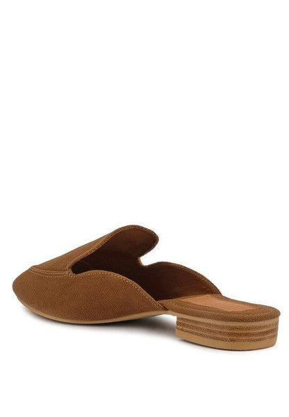 CALICO Organic Canvas Mules - Blu Lotus Boutique