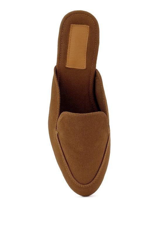 CALICO Organic Canvas Mules - Blu Lotus Boutique