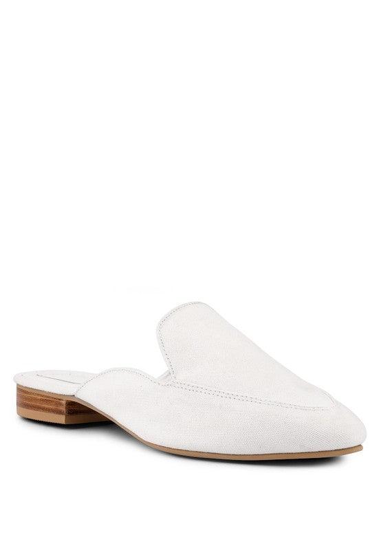 CALICO Organic Canvas Mules - Blu Lotus Boutique