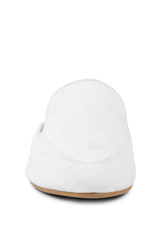 CALICO Organic Canvas Mules - Blu Lotus Boutique