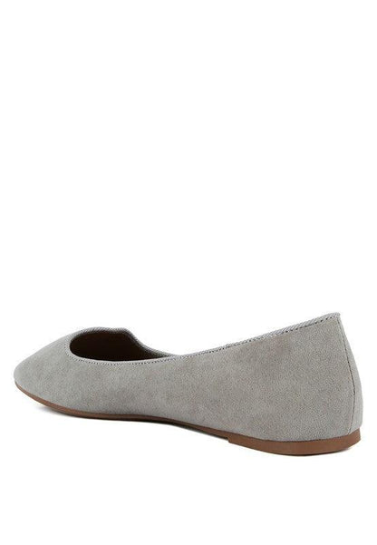 Eyeore Microfiber Casual Ballerinas - Blu Lotus Boutique