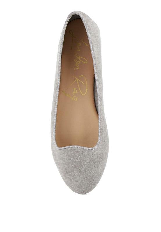 Eyeore Microfiber Casual Ballerinas - Blu Lotus Boutique