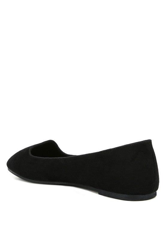 Eyeore Microfiber Casual Ballerinas - Blu Lotus Boutique