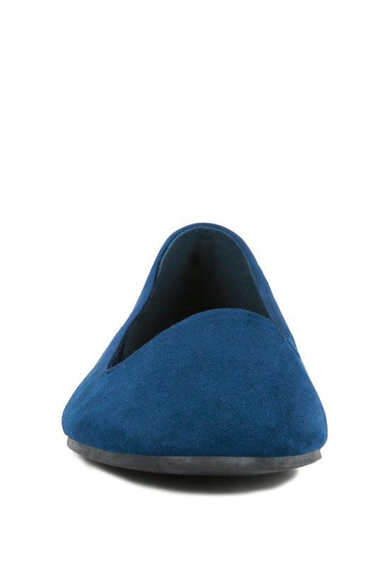 Eyeore Microfiber Casual Ballerinas - Blu Lotus Boutique