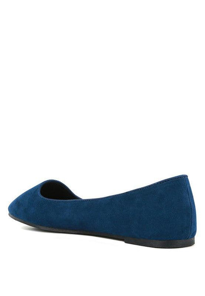 Eyeore Microfiber Casual Ballerinas - Blu Lotus Boutique