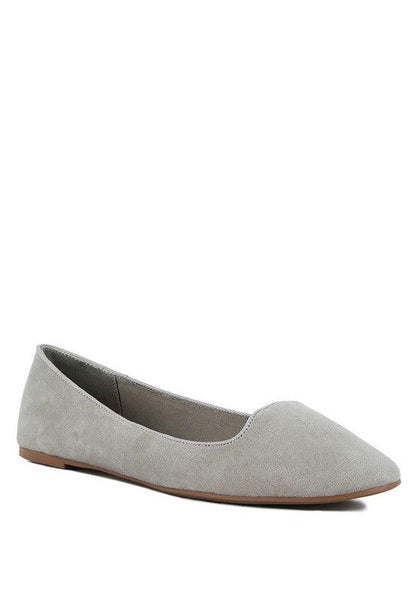 Eyeore Microfiber Casual Ballerinas - Blu Lotus Boutique