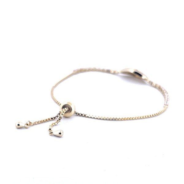 18K Gold Plated Evil Eye Tennis Bracelet with Whit - Blu Lotus Boutique