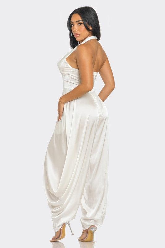 Ivory Serenity Jumpsuit - Blu Lotus Boutique