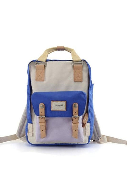 14.9 VINTAGE WATERPROOF BACKPACK-MULTI - Blu Lotus Boutique