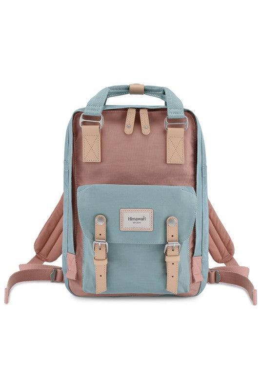 14.9 VINTAGE WATERPROOF BACKPACK-MULTI - Blu Lotus Boutique