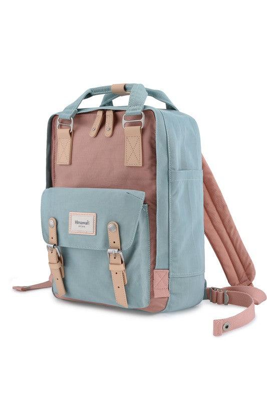 14.9 VINTAGE WATERPROOF BACKPACK-MULTI - Blu Lotus Boutique