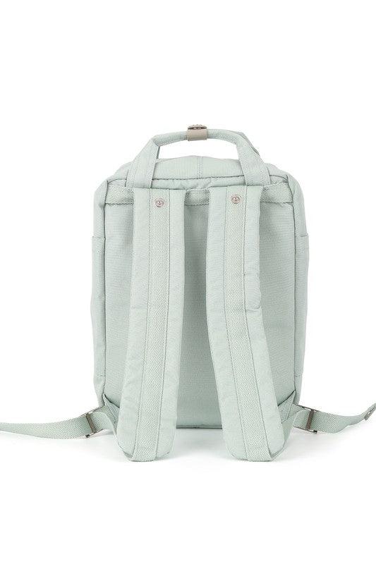 14.9'' WATER AND SCRATCH- RESISTANT BACKPACK - Blu Lotus Boutique