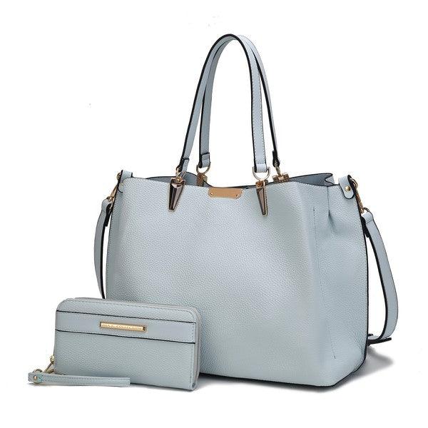 MKF Kane Women's Satchel Bag with Wallet by Mia K - Blu Lotus Boutique