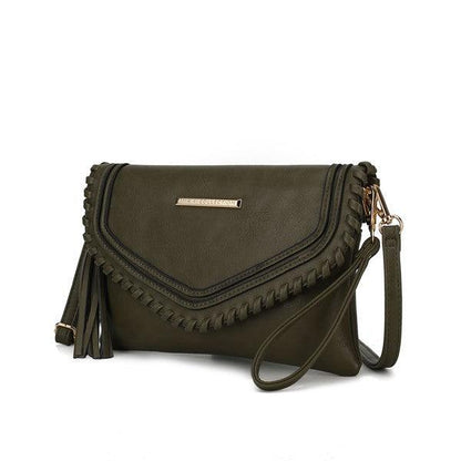 MKF Remi Vegan Leather Shoulder Bag by Mia K - Blu Lotus Boutique