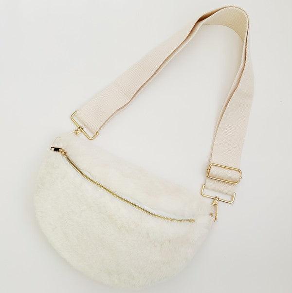 Butter Soft Furly Sling Bag - Blu Lotus Boutique