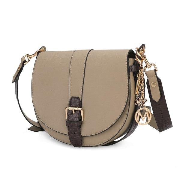 MKF Ayla Snake-Embossed Shoulder Bag by Mia K - Blu Lotus Boutique