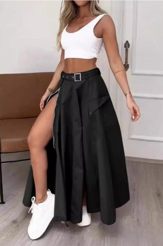 WOMEN FASHION LONG MAXI SKIRTS - Blu Lotus Boutique