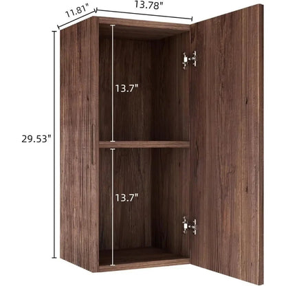 24" Nature Solid Wood Floating Bathroom Vanity with Sink, Wooden Striped Vintage Wall Mounted Bathroom Storage Cabinet Set - Blu Lotus Boutique